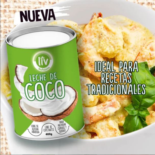 Leche de coco 400 g – COMISARIATO NATURISTA